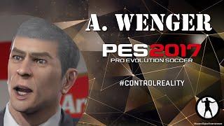 How to create the face of Arsène Wenger in PES 2017 (FAST)