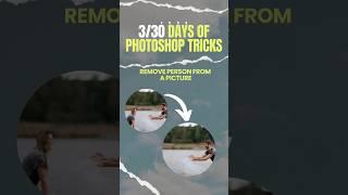 3/30 Day of Photoshop Tricks | How To Remove object/person in a picture | Photoshop Tutorial | YODO