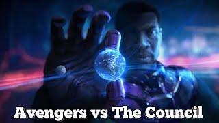 Avengers Kang Dynasty scrapped Details {The Council attack Earth}