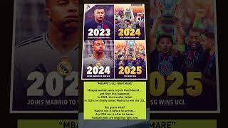 Mbappé Misses It All – PSG & Madrid Win UCL Without Him 