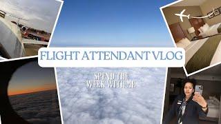 FLIGHT ATTENDANT VLOG: TRIP BEFORE A TRIP