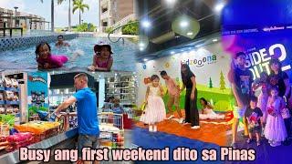 OUR WEEKEND GANAP DITO SA PINAS! || KIDS ANG NAG ENJOY SA FATHERS DAY || Thefewstertv