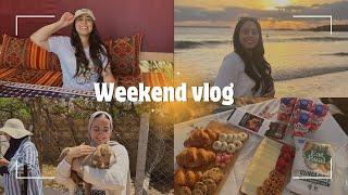 Summer vlog️عشية في البحرخريجة للفيرمة