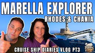 Marella Explorer  Cruise Diaries Pt 3 - Rhodes and Chania Vlog