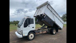 2007 Isuzu NPR 2 Door Regular Cab Dually Dump Body Truck (102,486 Miles)