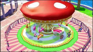 Super Mario Sunshine - Pinna Park: The Yoshi-Go-Round's Red Coins (Secret Shine #2)
