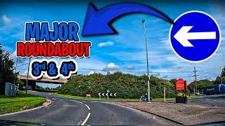 Major Roundabout 3rd & 4th Exit | Roundabout lessons