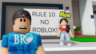 My MOM Had RULES.. I Broke Them ALL!! (Brookhaven RP)