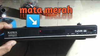 RECEIVER MATRIX GARUDA HANYA NYALA LAMPU MERAH/MATA MERAH