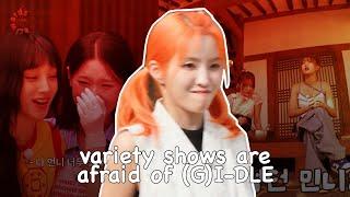 variety shows are afraid of GIDLE (funny compilation)