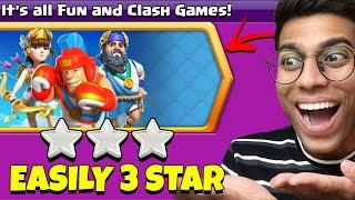 easiest way to 3 star It's all Fun and Clash Games Challenge (Clash of Clans)