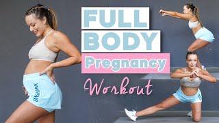 20 Minuten Ganzkörper Training | Sport für Schwangere (Alle Trimester) | Full Body Pregnancy Workout