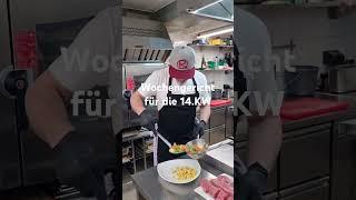 Schweinefilet medaillons in Rahm mit Spätzle und Buttergemüse