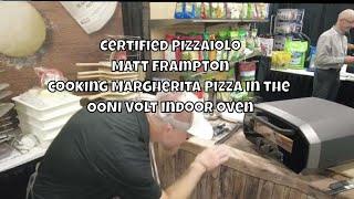 OONI Volt Cooking Margarita Pizza With Certified Pizzaiolo Matt Frampton