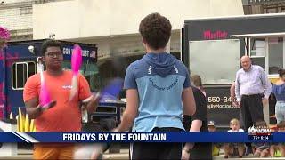 International Jugglers' Association takes the stage at Fridays by the Fountain