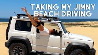 TAKING MY SUZUKI JIMNY BEACH DRIVING