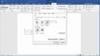 How to Change Orientation of a Table in a page in Word 2016