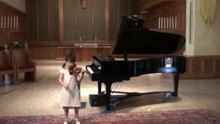 2016 Opus 1 Music Studio Summer Recital - Elizabeth Ying, Violin