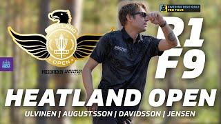 2024 Heatland Open | R1F9 FEATURE | Ulvinen, Augustsson, Davidsson, Jensen | SDGPT #7