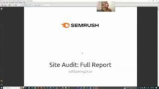 SEMrush Live SEO Audit Explanation To Client - Zaman SEO IT