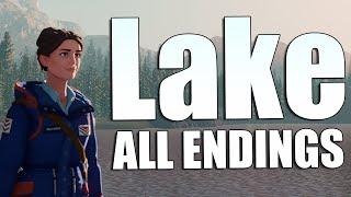 "Lake" game | All Endings / Secret Ending