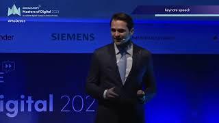 Keynote speech by Sebastian Burduja - Masters of Digital 2023