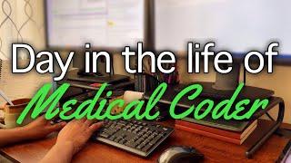 Day in the Life of a Medical Coder | Work from Home with Me!