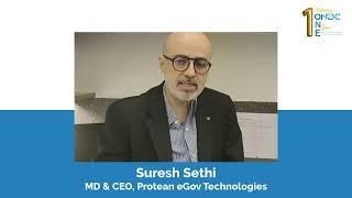 Foundation Day | Suresh Sethi, MD & CEO, Protean eGov Technologies