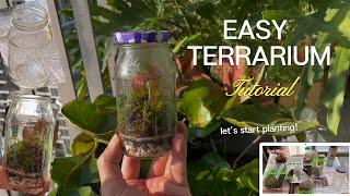 EASY TERRARIUM IDEA -  A Step-by-Step Guide 