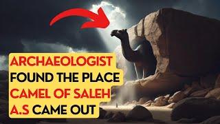 Archaeologist found the Rock From Which the Camel of Saleh a.s