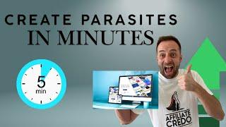 How to Create Parasites in Minutes: Live Demo(Step-by-Step)