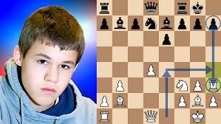 14-year-old Magnus Carlsen | Norwegian Chess Champion