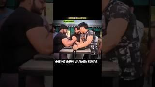 Aabhas rana defeated by akash kumar️#armwrestling #propanjaleague #shorts #ytshorts #viralvideo#yt