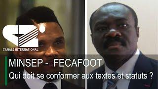 MINSEP -  FECAFOOT : Qui doit se conformer aux textes et statuts ? (AU COEUR DU SPORT du 17/12/2024)