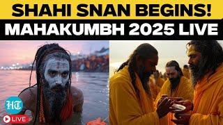 Maha Kumbh 2025 LIVE | First Shahi Snan Begins At Triveni Sangam | Saints Lead Ritual | Prayagraj