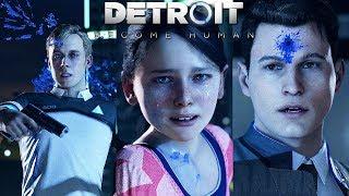 [4K] DETROIT BECOME HUMAN - The Hostage: All Possible Outcomes (PS4 Pro) @ 2160p 