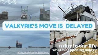 DELAYED! Valkyrie is delayed on moving day.  Cruising from New Bedford to West Island. 5/15/2024