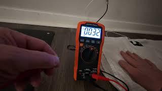 GroundingWell Grounding Bed Sheet And Mat Body Voltage Test