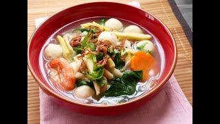 Sup Sayur Campur | Resepi Sihat dan Sedap