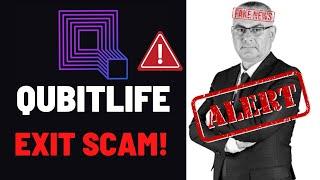 QubitLife Exit Scam Initiated, No Withdrawals, launched QDT Token (useless)  - QubitTech