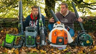 BLOWER BATTLES 2022.  STIHL vs EGO vs Greenworks vs Webb