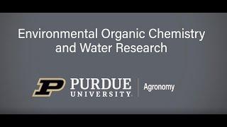 Dr. Linda Lee - Environmental Organic Chemistry & Water Research