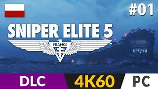 Sniper Elite 5 PL  DLC: Desant #1  Drugi dodatek | Gameplay po polsku 4K