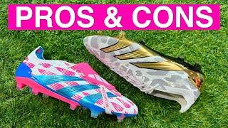 The BEST football boots for FREE KICKS - Adidas Predator 24 Elite - Pros & Cons