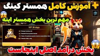 مهمترین بخش درآمد اصلی همستر کامبت مشخص شد آموزش کامل قسمت جدید همستر کینگفصل جدید Hamster Kombat