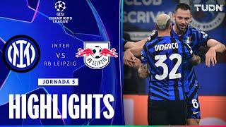 HIGHLIGHTS - Inter vs RB Leipzig | UEFA Champions League 24/25 | TUDN