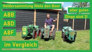 Aller guten Dinge sind 3 | Holder A8 B / D / F | Diesel Benzin Zwei- & Viertakt | Holdersammlung