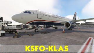 MSFS | A320 NEW UPDATE | Cactus Operations | KSFO-KLAS | BATC