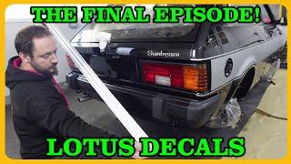 The FINAL Talbot Sunbeam LOTUS Episode! Applying the Decals and Sending it OUT!