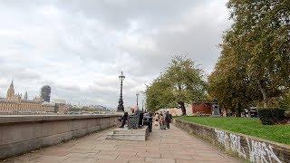 Walking in London: Southbank, Lambeth Bridge — London Bridge